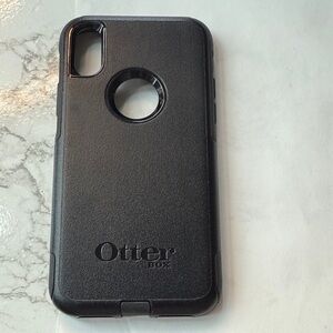 OtterBox Black Phone Case iPhone X XR XS